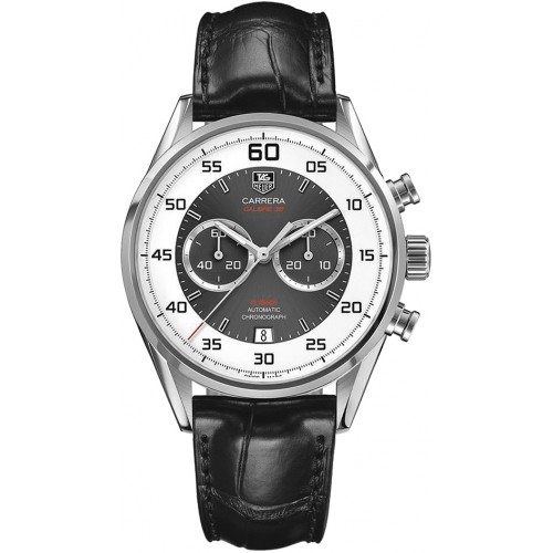 Tag Heuer Carrera Calibre 36 Grey & Silver Dial Men's Watch CAR2B11-FC6235